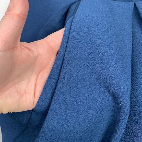 Rubber Ducky L Dress Blue V-neck Sleeveless Cocktail Party Productions Women’s - Picture 7 of 8